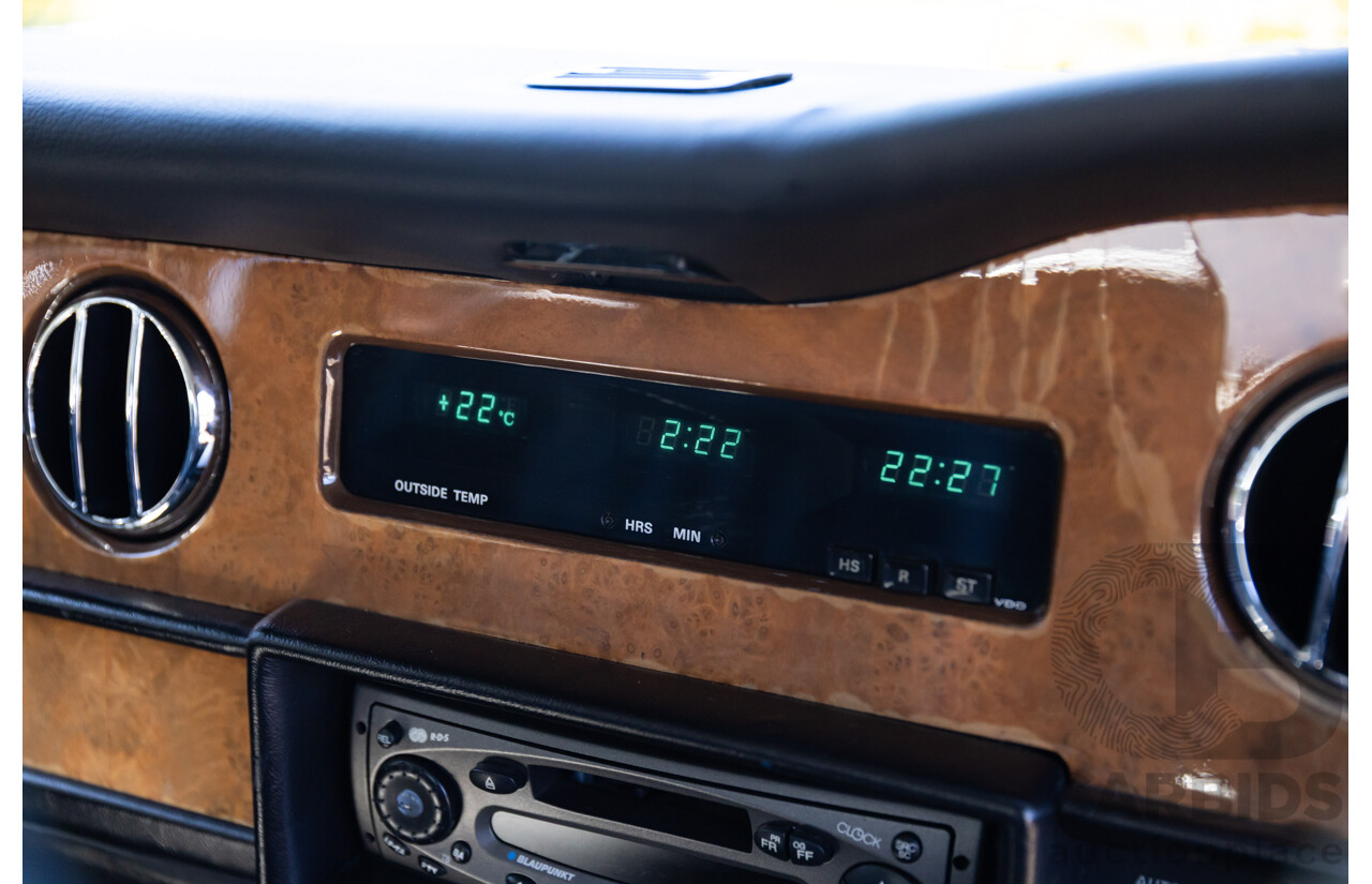 1984 Rolls-Royce Silver Spirit 4d Sedan Twin Carb V8 Georgian Silver Metallic V8 6.8L