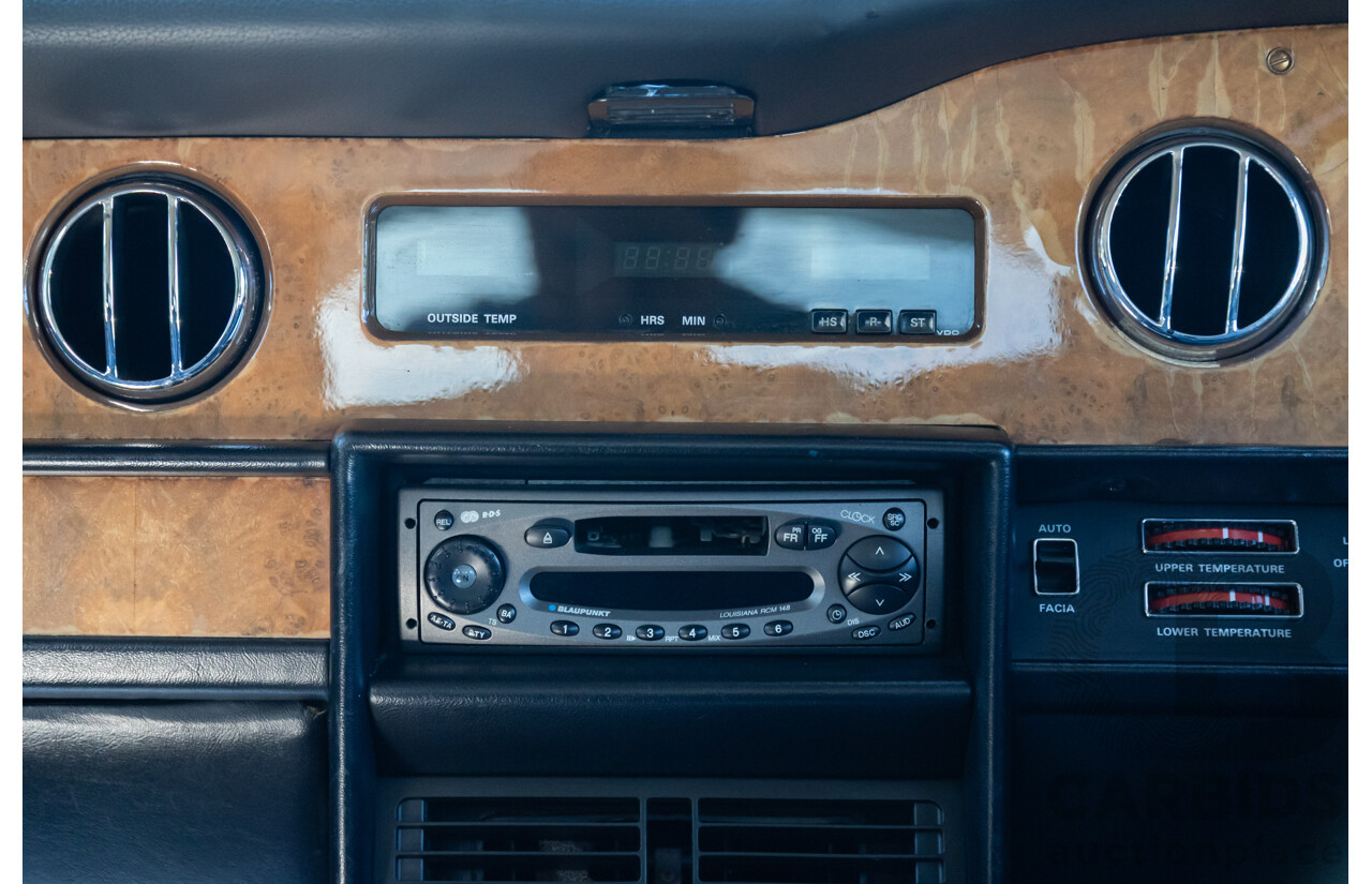 1984 Rolls-Royce Silver Spirit 4d Sedan Twin Carb V8 Georgian Silver Metallic V8 6.8L