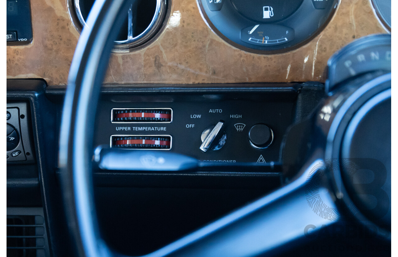 1984 Rolls-Royce Silver Spirit 4d Sedan Twin Carb V8 Georgian Silver Metallic V8 6.8L