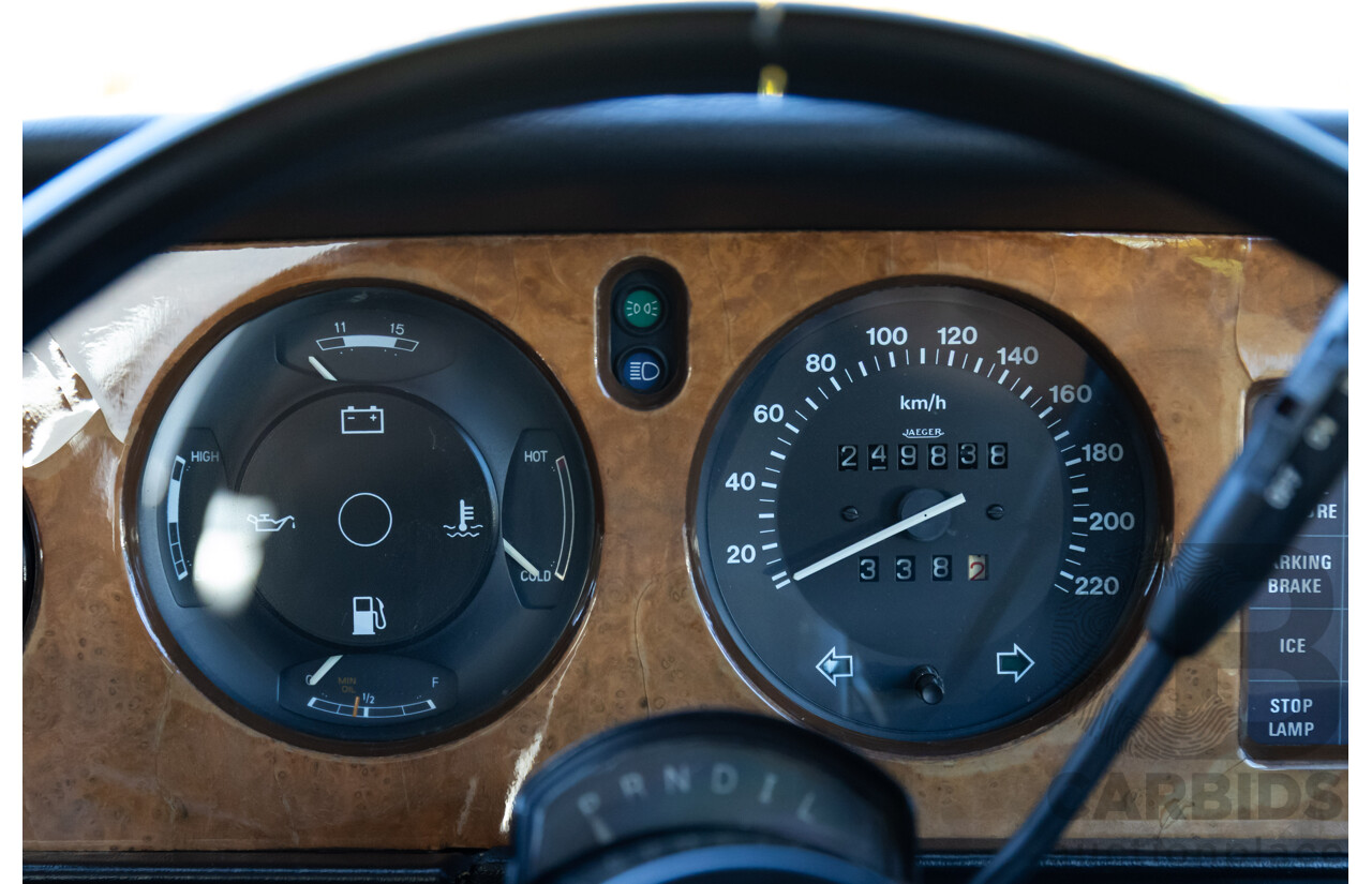 1984 Rolls-Royce Silver Spirit 4d Sedan Twin Carb V8 Georgian Silver Metallic V8 6.8L