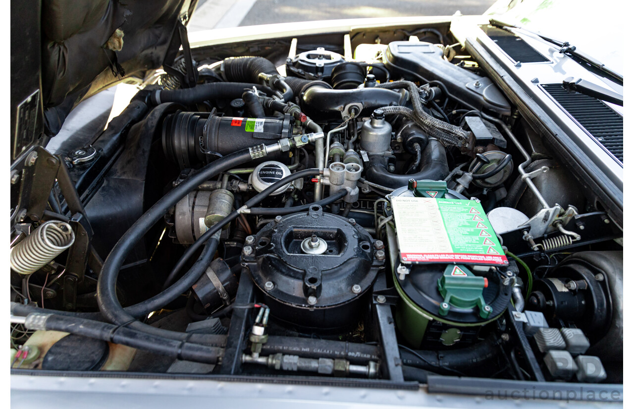 1984 Rolls-Royce Silver Spirit 4d Sedan Twin Carb V8 Georgian Silver Metallic V8 6.8L