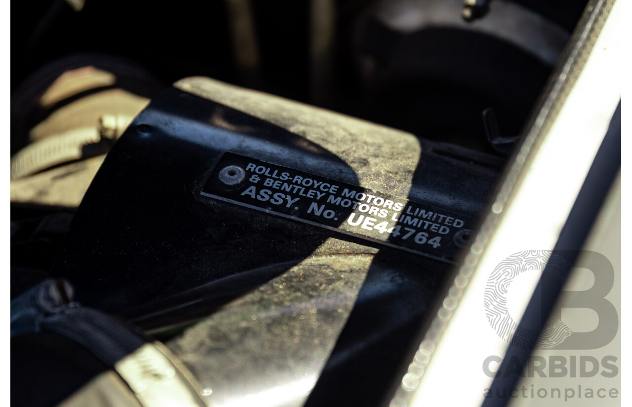 1984 Rolls-Royce Silver Spirit 4d Sedan Twin Carb V8 Georgian Silver Metallic V8 6.8L