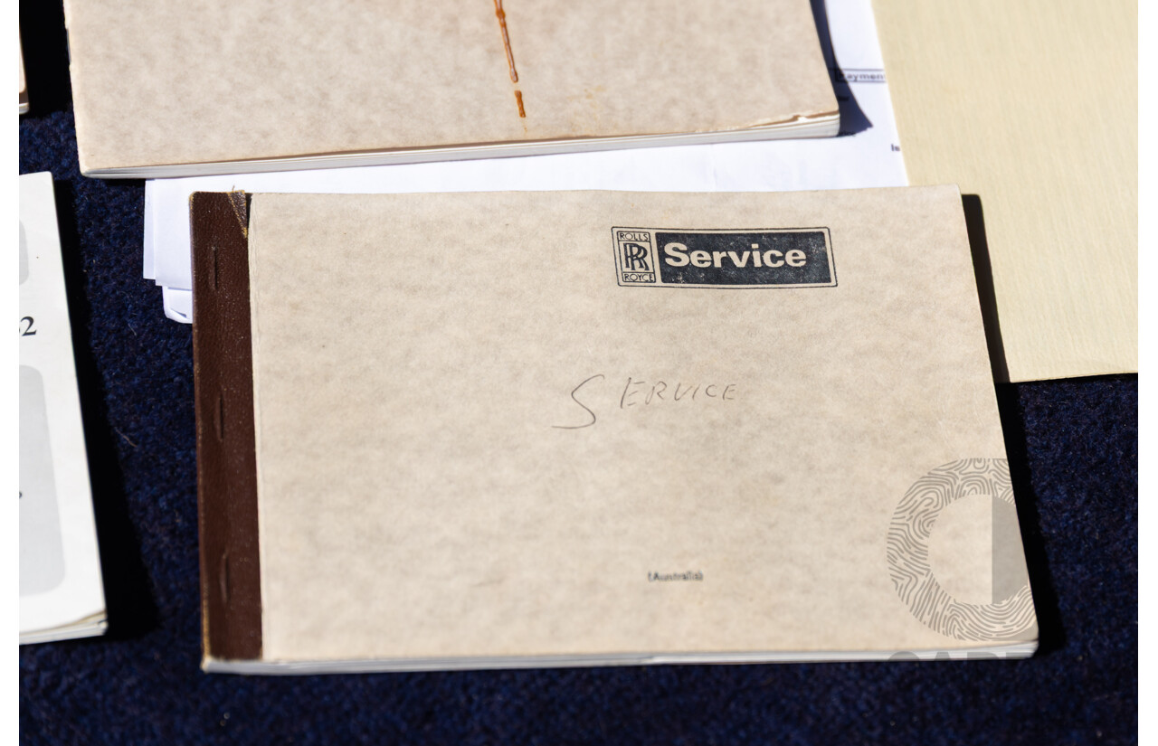 1984 Rolls-Royce Silver Spirit 4d Sedan Twin Carb V8 Georgian Silver Metallic V8 6.8L