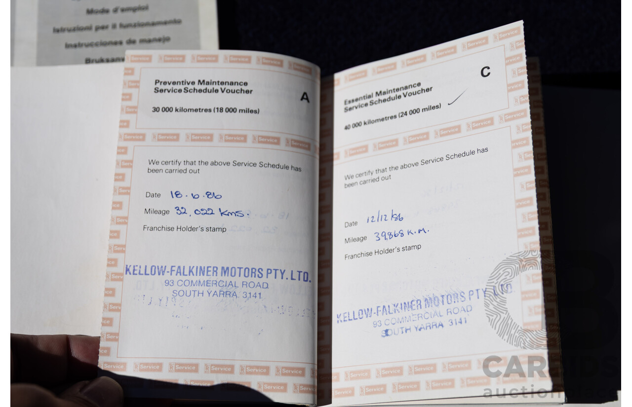 1984 Rolls-Royce Silver Spirit 4d Sedan Twin Carb V8 Georgian Silver Metallic V8 6.8L