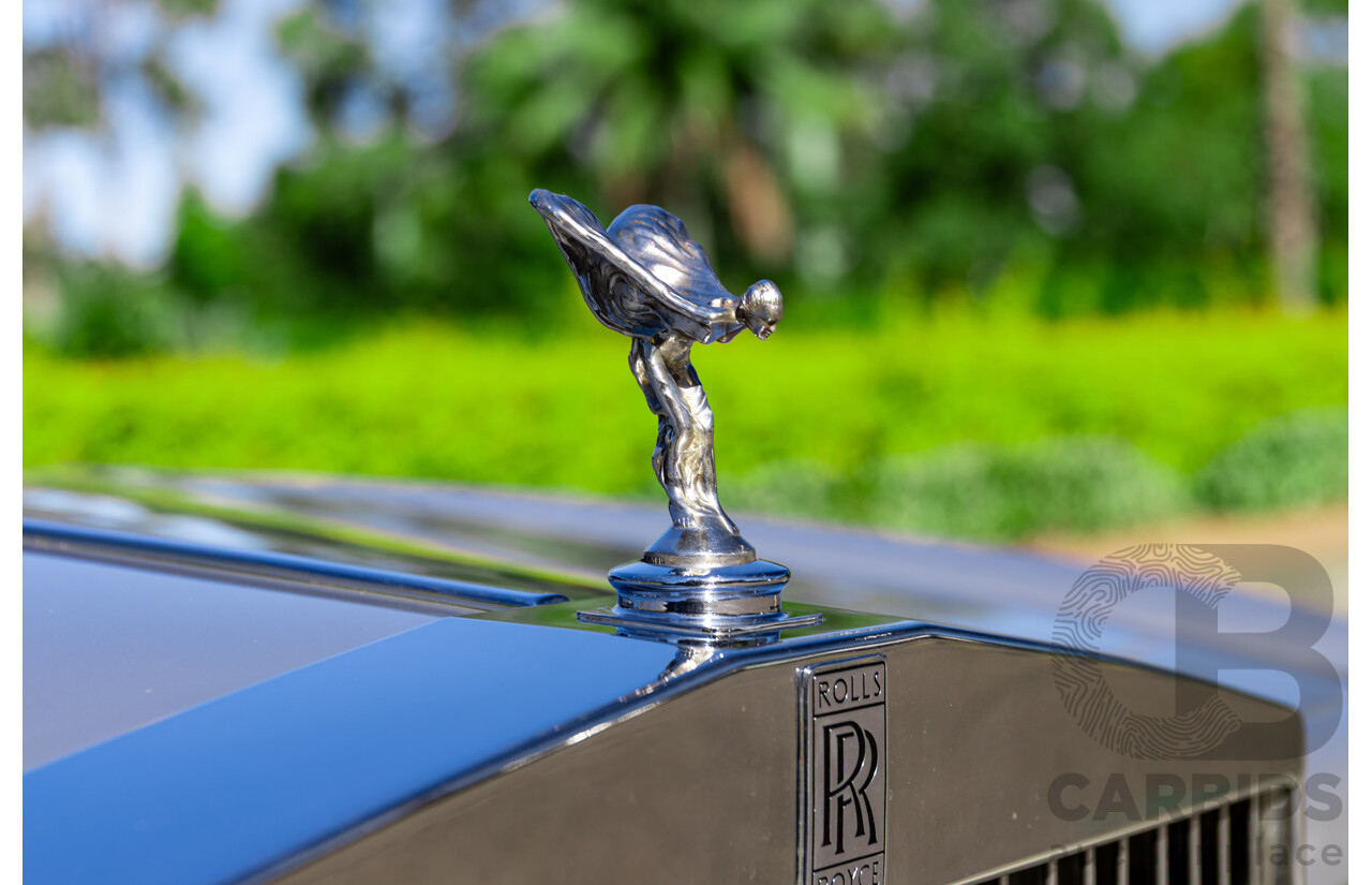 1984 Rolls-Royce Silver Spirit 4d Sedan Twin Carb V8 Georgian Silver Metallic V8 6.8L