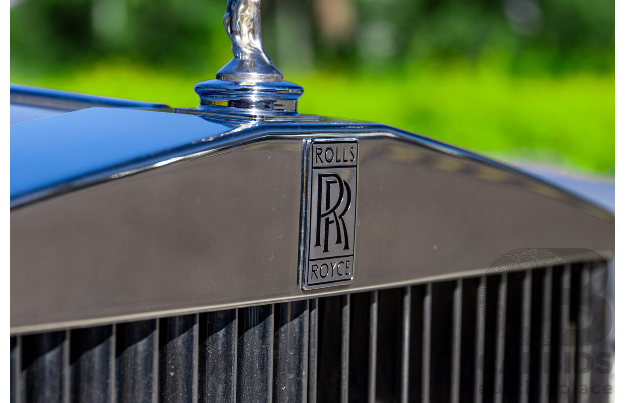 1984 Rolls-Royce Silver Spirit 4d Sedan Twin Carb V8 Georgian Silver Metallic V8 6.8L