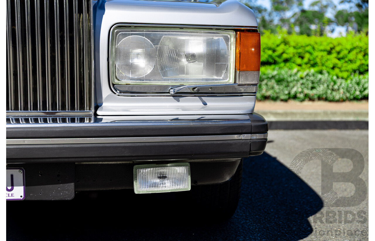 1984 Rolls-Royce Silver Spirit 4d Sedan Twin Carb V8 Georgian Silver Metallic V8 6.8L