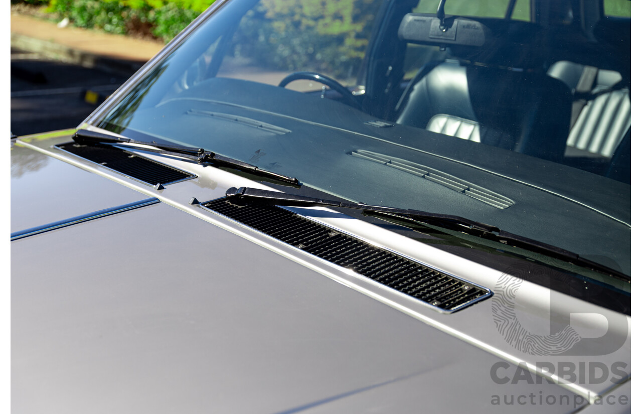 1984 Rolls-Royce Silver Spirit 4d Sedan Twin Carb V8 Georgian Silver Metallic V8 6.8L