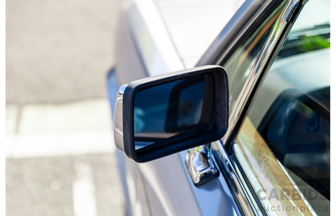 1984 Rolls-Royce Silver Spirit 4d Sedan Twin Carb V8 Georgian Silver Metallic V8 6.8L