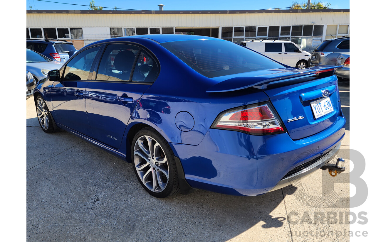 7/2012 Ford Falcon XR6 FG UPGRADE 4d Sedan Blue 4.0L