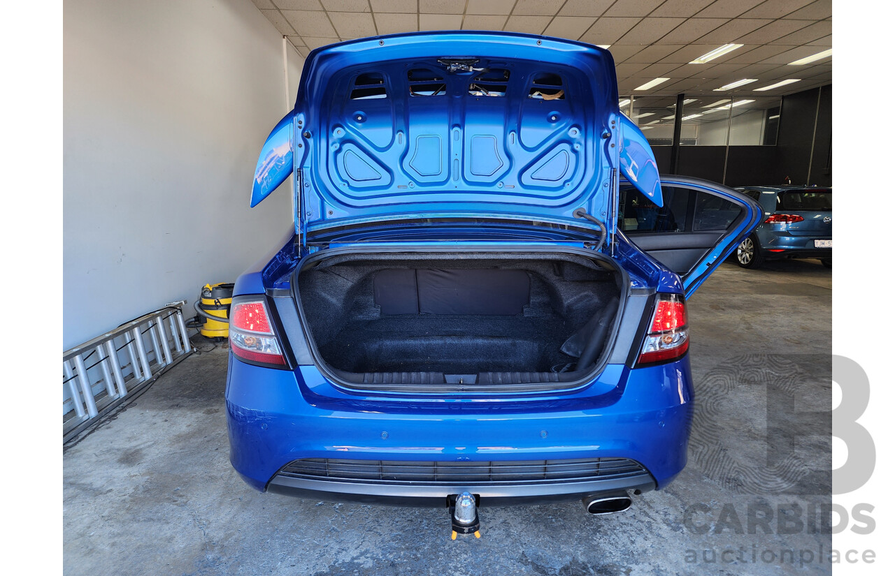 7/2012 Ford Falcon XR6 FG UPGRADE 4d Sedan Blue 4.0L