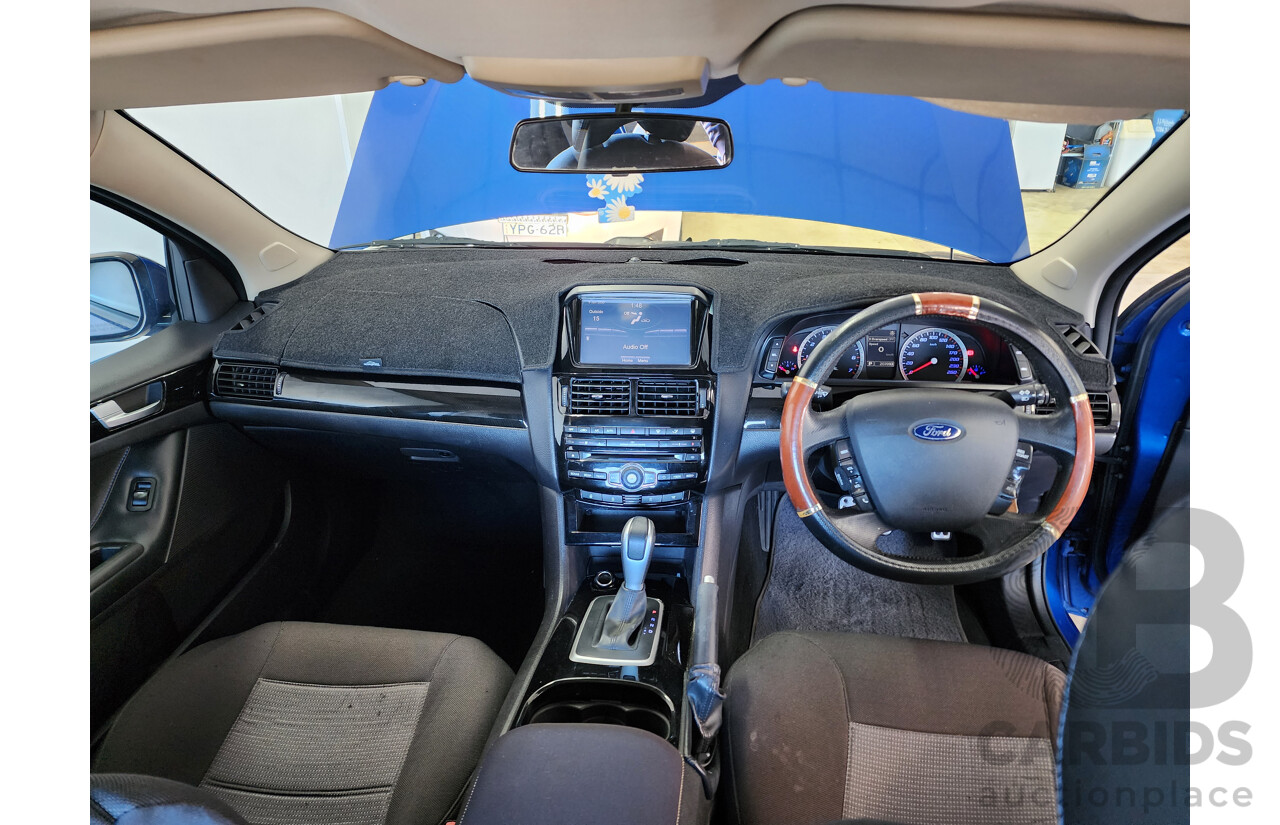 7/2012 Ford Falcon XR6 FG UPGRADE 4d Sedan Blue 4.0L