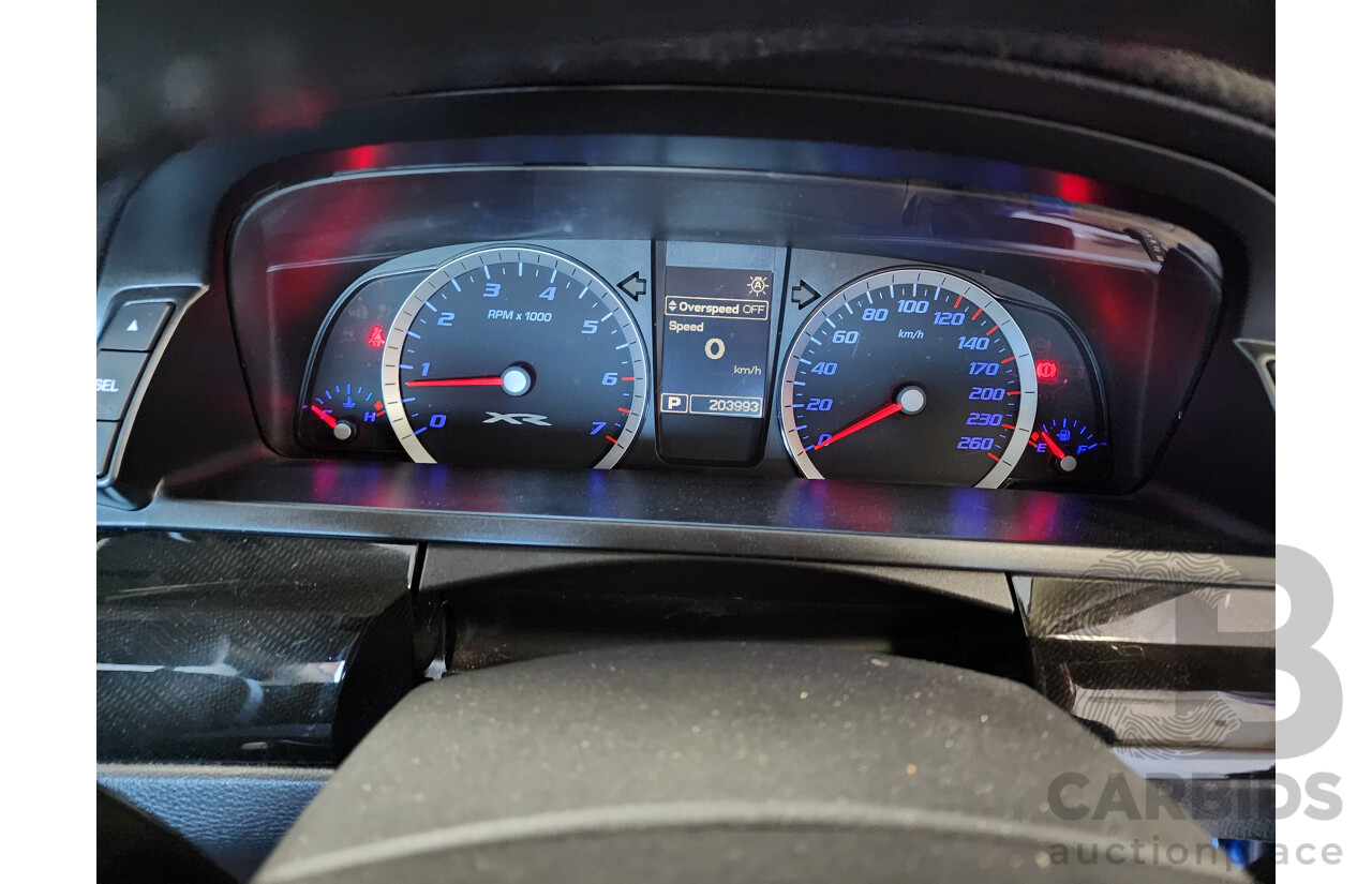 7/2012 Ford Falcon XR6 FG UPGRADE 4d Sedan Blue 4.0L