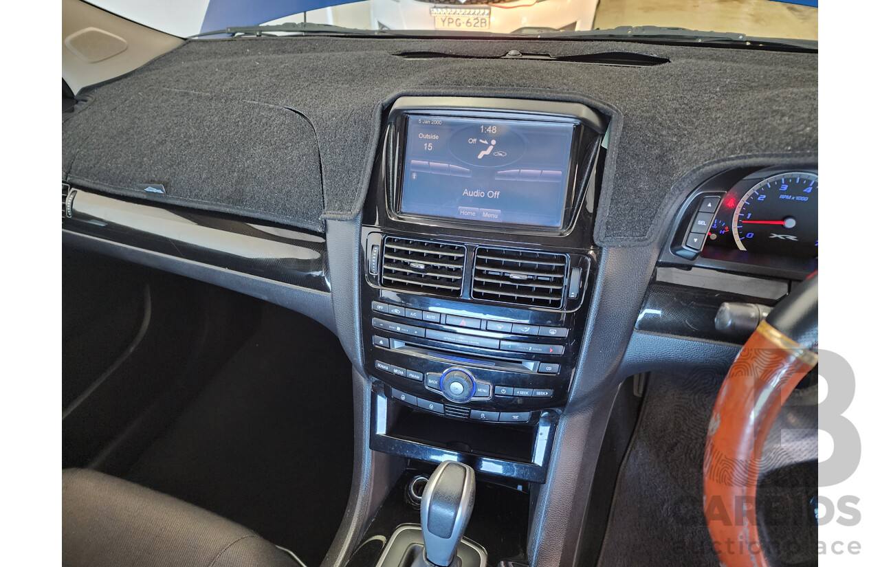 7/2012 Ford Falcon XR6 FG UPGRADE 4d Sedan Blue 4.0L