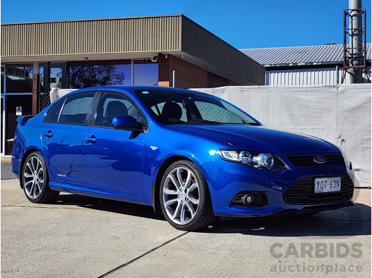 7/2012 Ford Falcon XR6 FG UPGRADE 4d Sedan Blue 4.0L