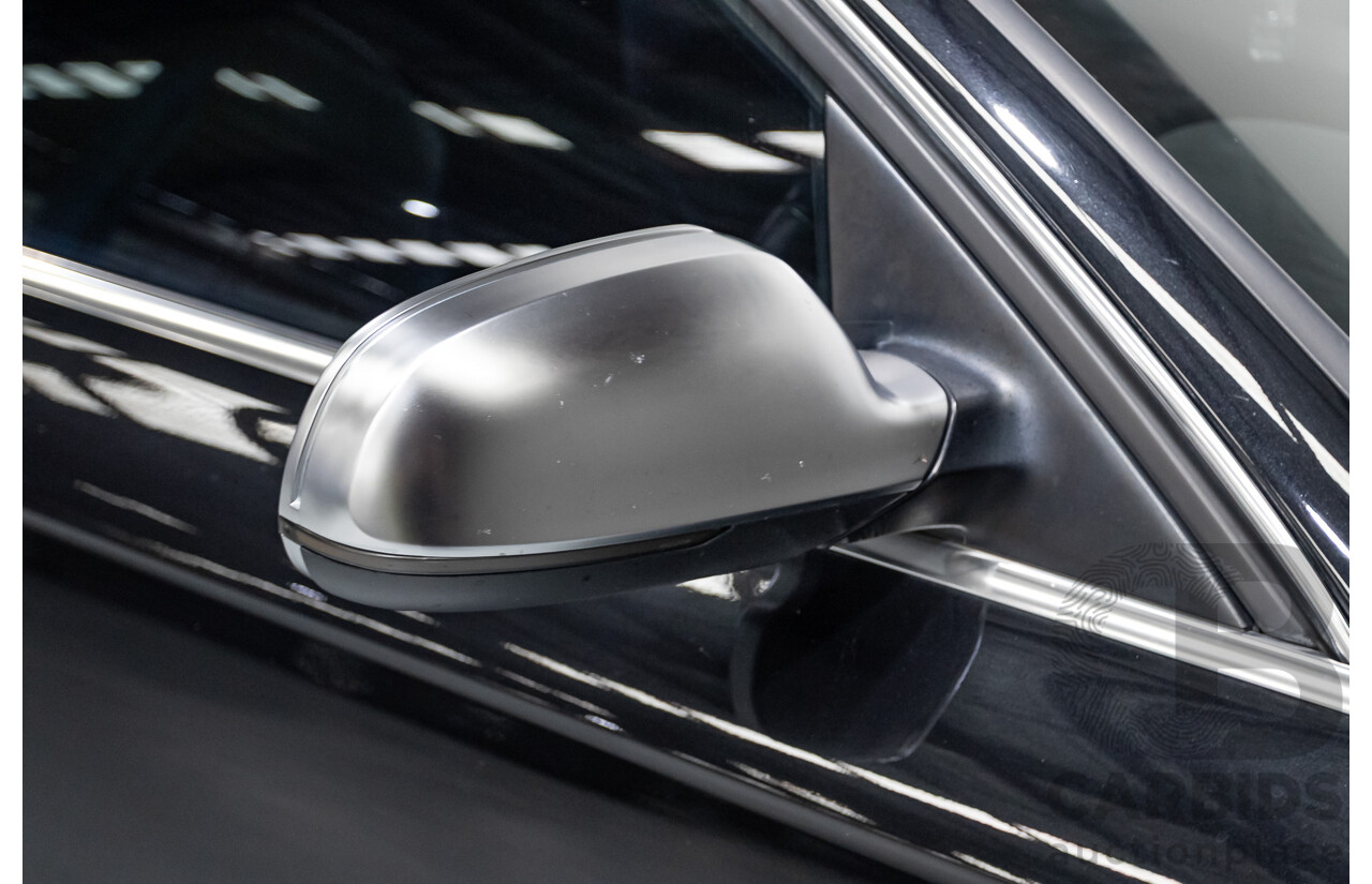 6/2013 Audi A4 2.0 TFSI Quattro (AWD) B8 MY13 4D Sedan Phantom Black Pearlescent Turbo 2.0L