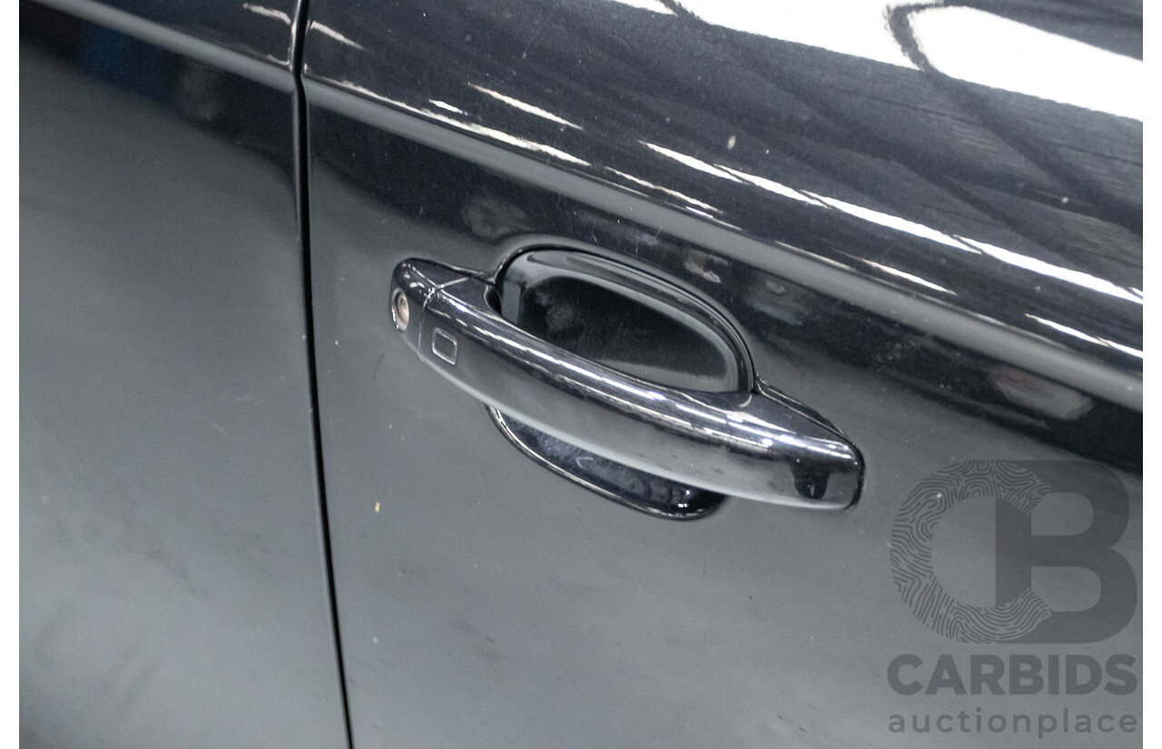 6/2013 Audi A4 2.0 TFSI Quattro (AWD) B8 MY13 4D Sedan Phantom Black Pearlescent Turbo 2.0L