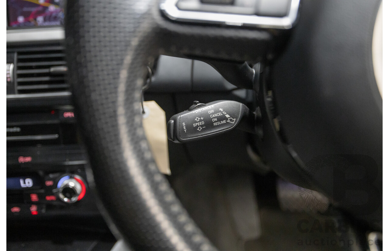 6/2013 Audi A4 2.0 TFSI Quattro (AWD) B8 MY13 4D Sedan Phantom Black Pearlescent Turbo 2.0L