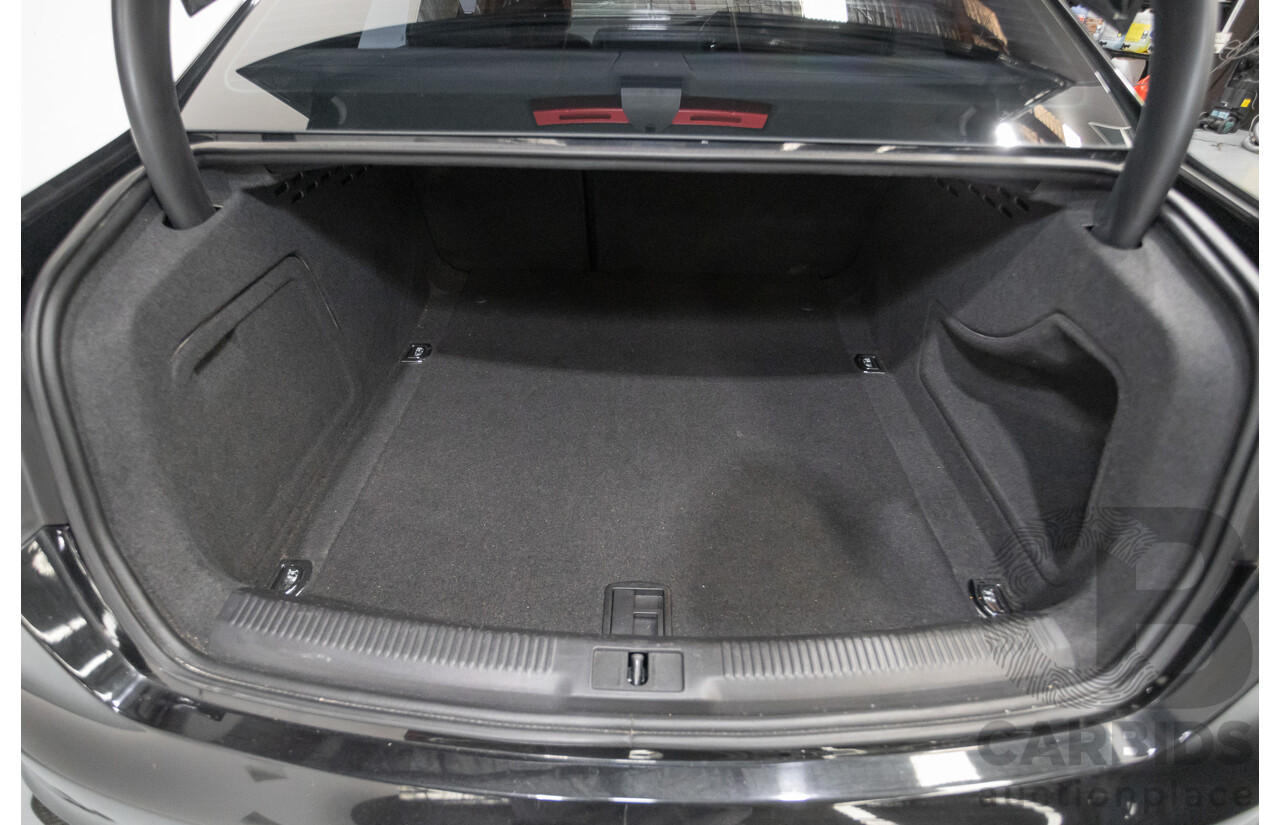 6/2013 Audi A4 2.0 TFSI Quattro (AWD) B8 MY13 4D Sedan Phantom Black Pearlescent Turbo 2.0L