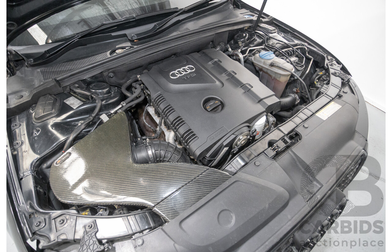 6/2013 Audi A4 2.0 TFSI Quattro (AWD) B8 MY13 4D Sedan Phantom Black Pearlescent Turbo 2.0L