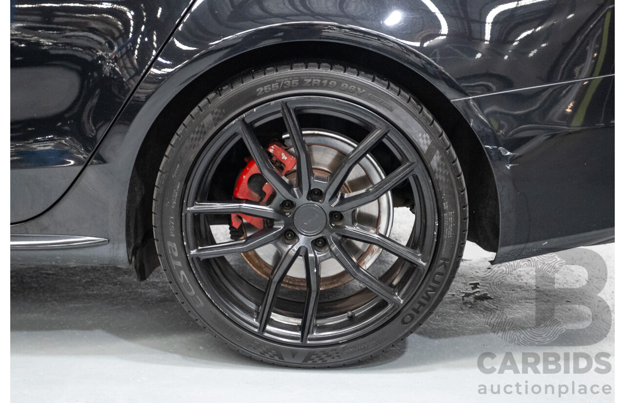 6/2013 Audi A4 2.0 TFSI Quattro (AWD) B8 MY13 4D Sedan Phantom Black Pearlescent Turbo 2.0L