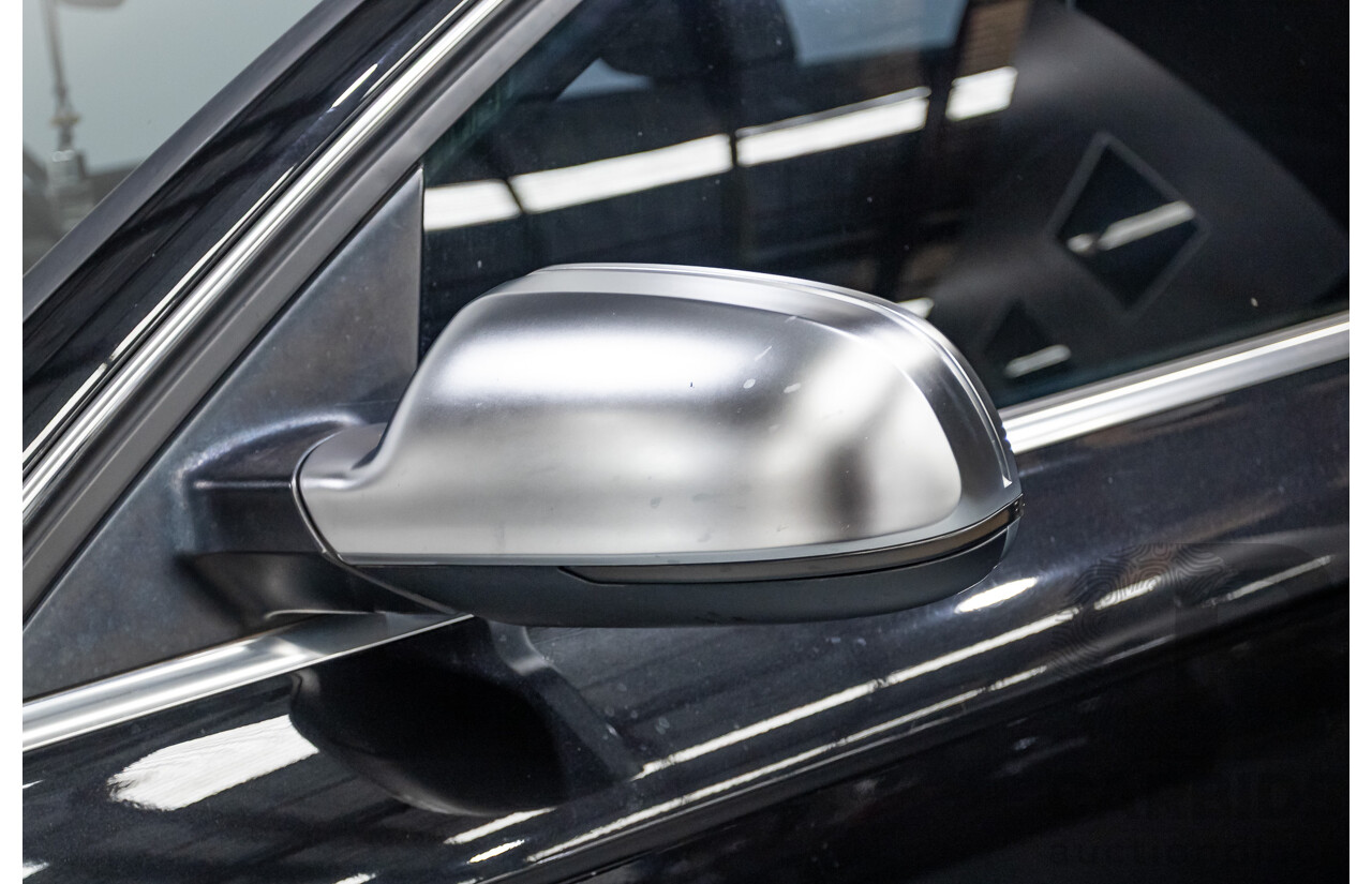 6/2013 Audi A4 2.0 TFSI Quattro (AWD) B8 MY13 4D Sedan Phantom Black Pearlescent Turbo 2.0L