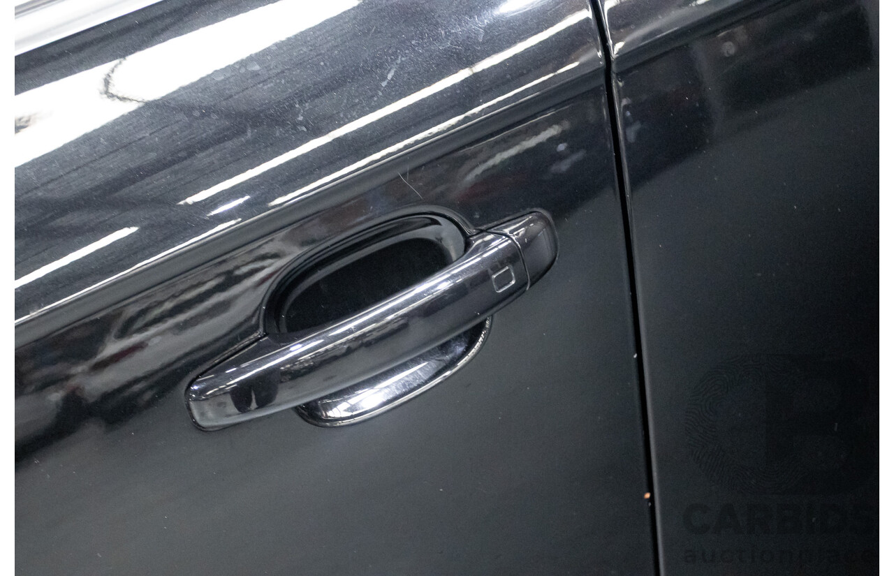 6/2013 Audi A4 2.0 TFSI Quattro (AWD) B8 MY13 4D Sedan Phantom Black Pearlescent Turbo 2.0L