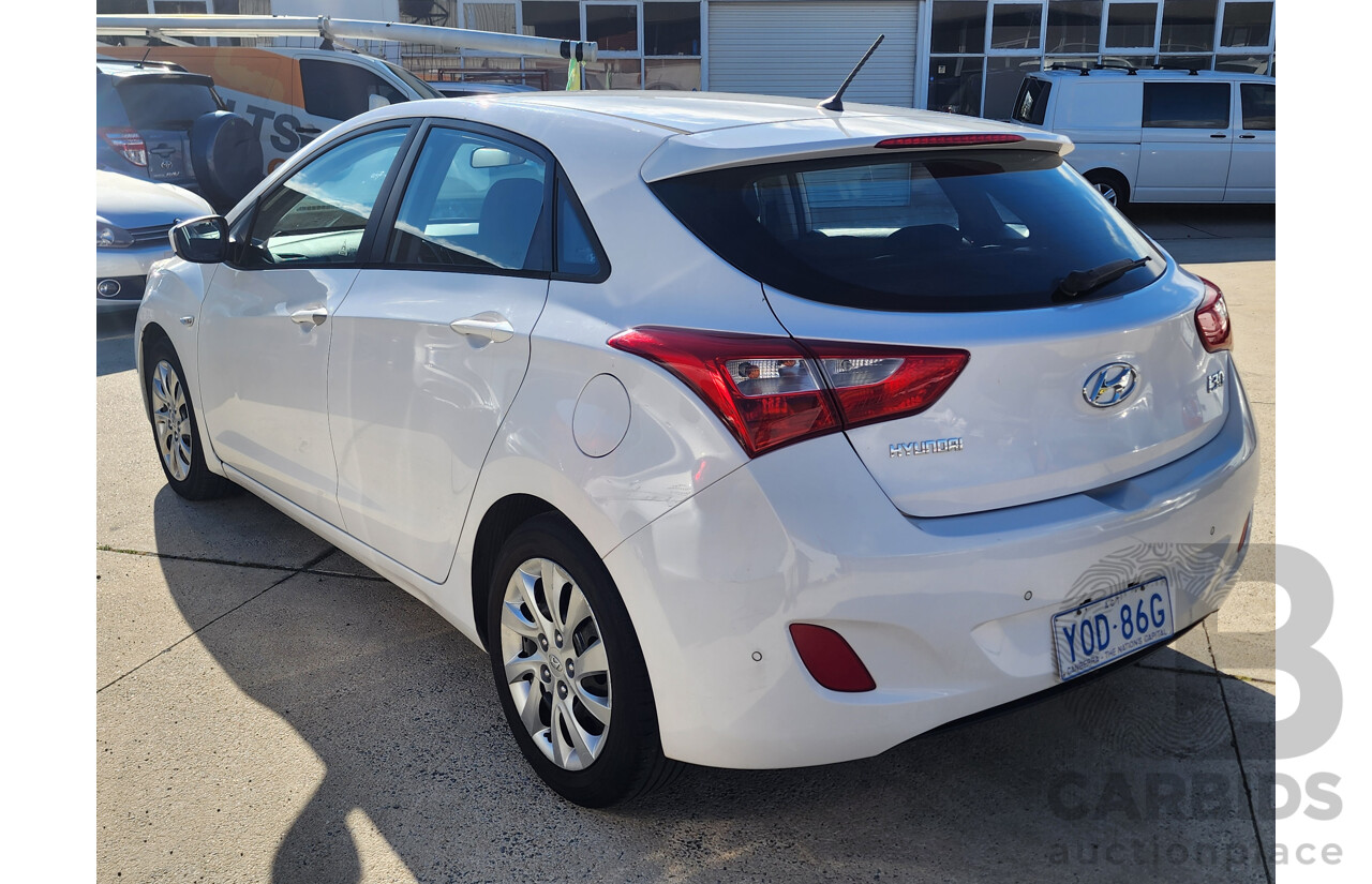 3/2013 Hyundai i30 Active GD 5d Hatchback White 1.8L