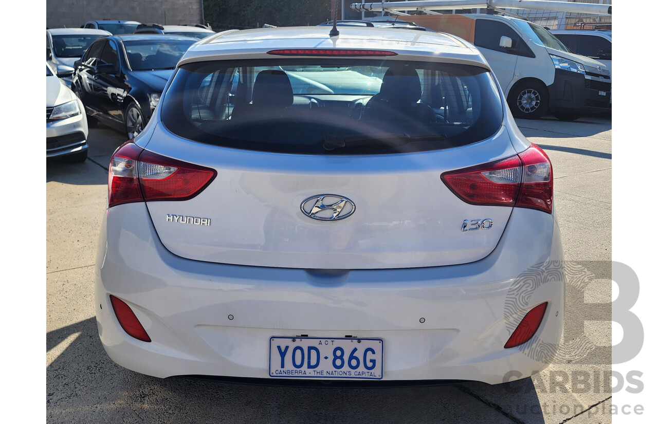 3/2013 Hyundai i30 Active GD 5d Hatchback White 1.8L