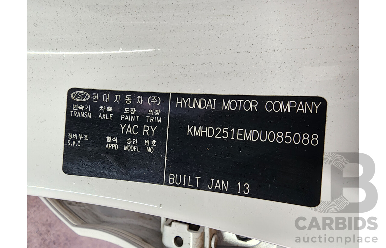 3/2013 Hyundai i30 Active GD 5d Hatchback White 1.8L