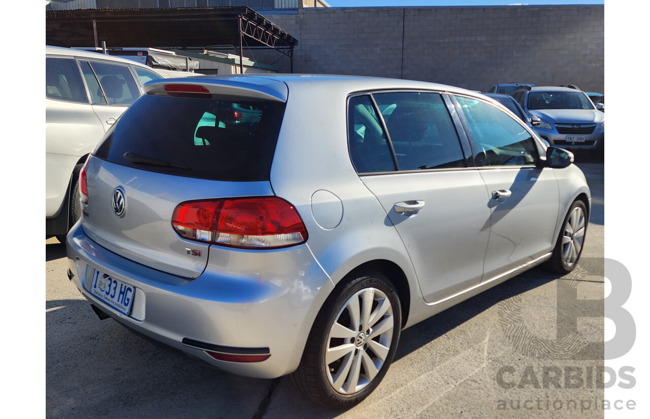 11/2012 Volkswagen Golf 118 TSI Comfortline 1K MY13 5d Hatchback Silver 1.4L