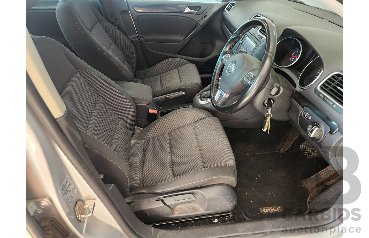 11/2012 Volkswagen Golf 118 TSI Comfortline 1K MY13 5d Hatchback Silver 1.4L