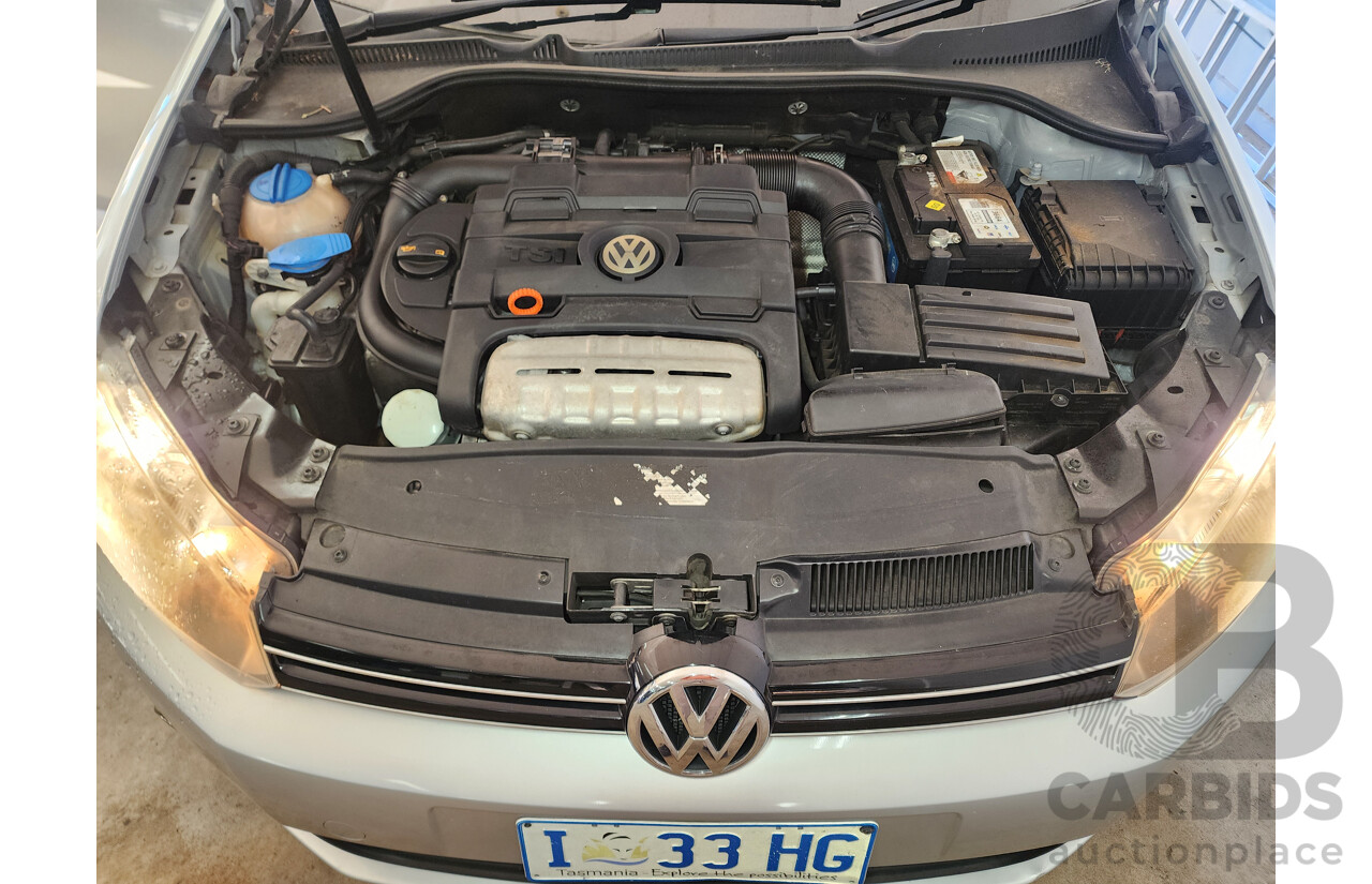 11/2012 Volkswagen Golf 118 TSI Comfortline 1K MY13 5d Hatchback Silver 1.4L
