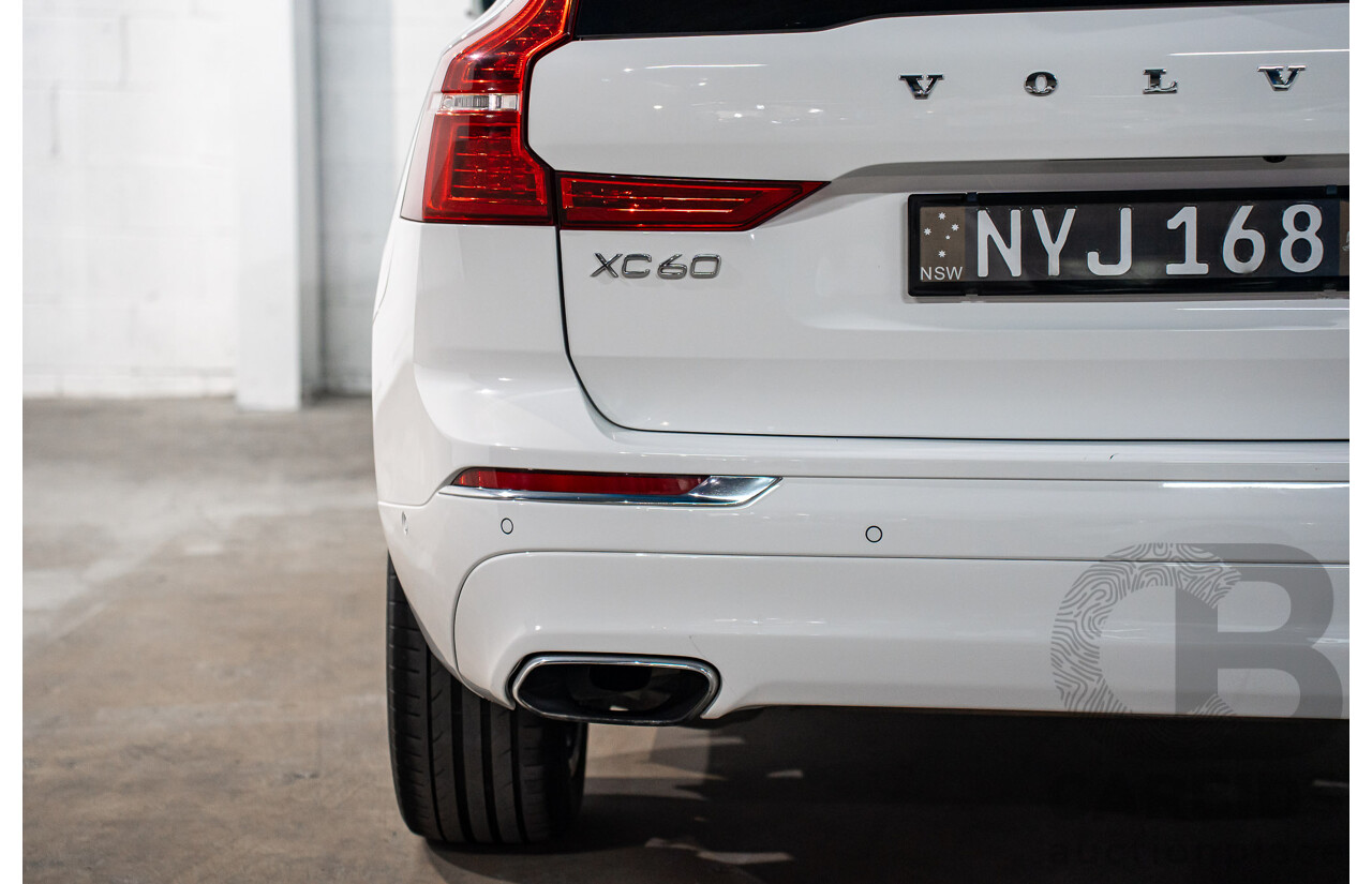 11/2017 Volvo XC60 T5 Inscription (AWD) 246 MY18 4d Wagon Ice White Turbo 2.0L
