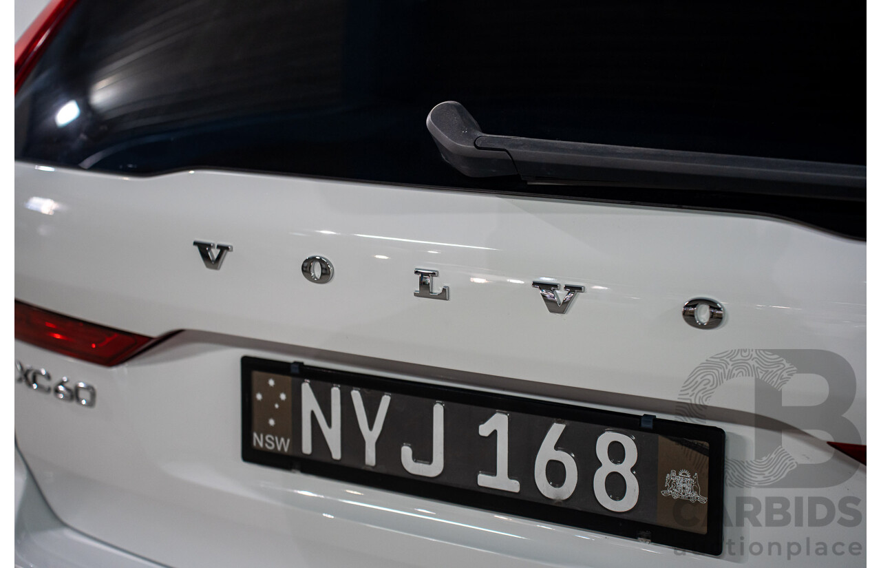 11/2017 Volvo XC60 T5 Inscription (AWD) 246 MY18 4d Wagon Ice White Turbo 2.0L