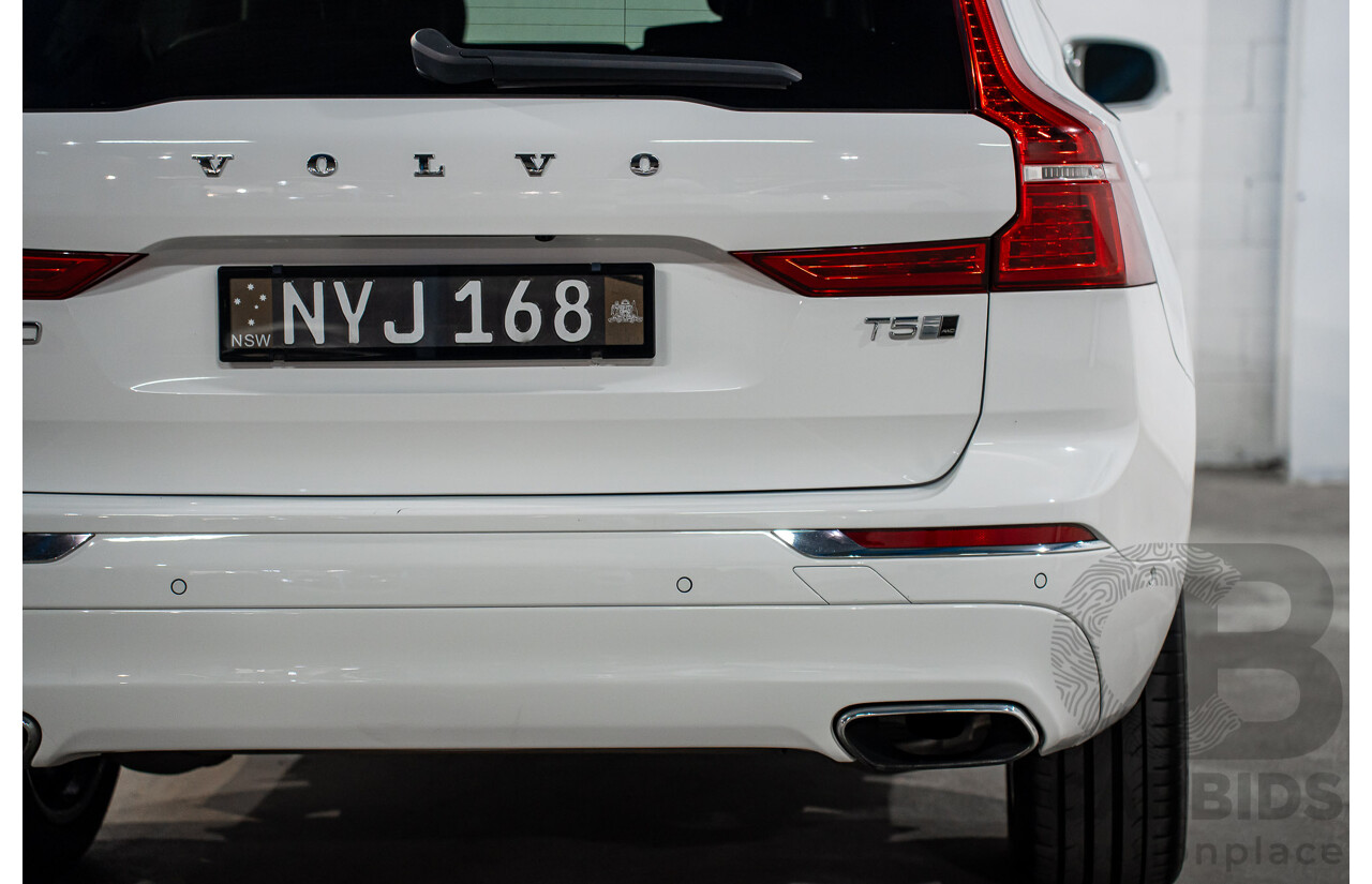 11/2017 Volvo XC60 T5 Inscription (AWD) 246 MY18 4d Wagon Ice White Turbo 2.0L
