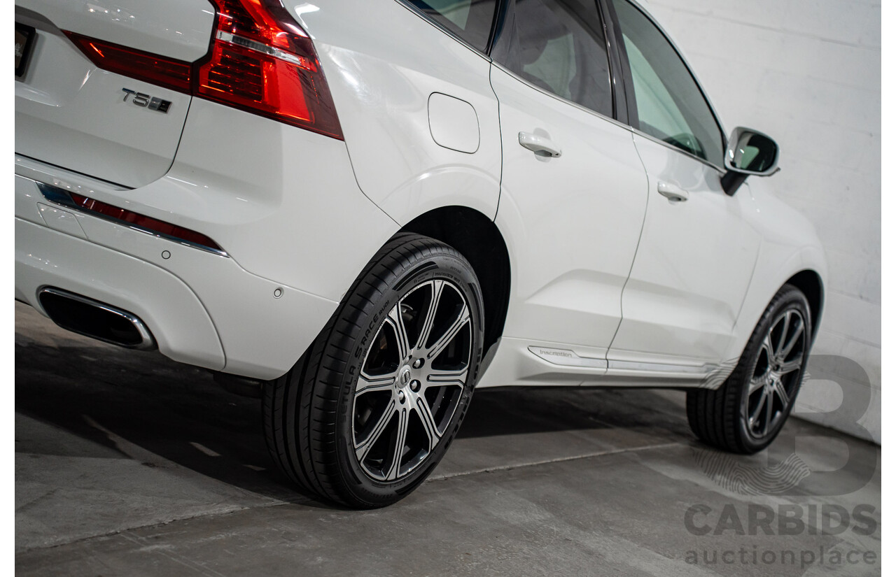 11/2017 Volvo XC60 T5 Inscription (AWD) 246 MY18 4d Wagon Ice White Turbo 2.0L