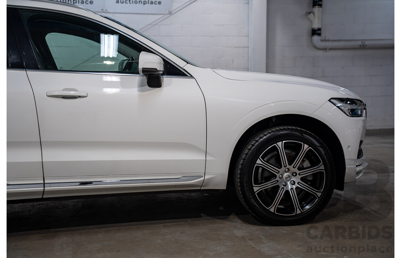 11/2017 Volvo XC60 T5 Inscription (AWD) 246 MY18 4d Wagon Ice White Turbo 2.0L