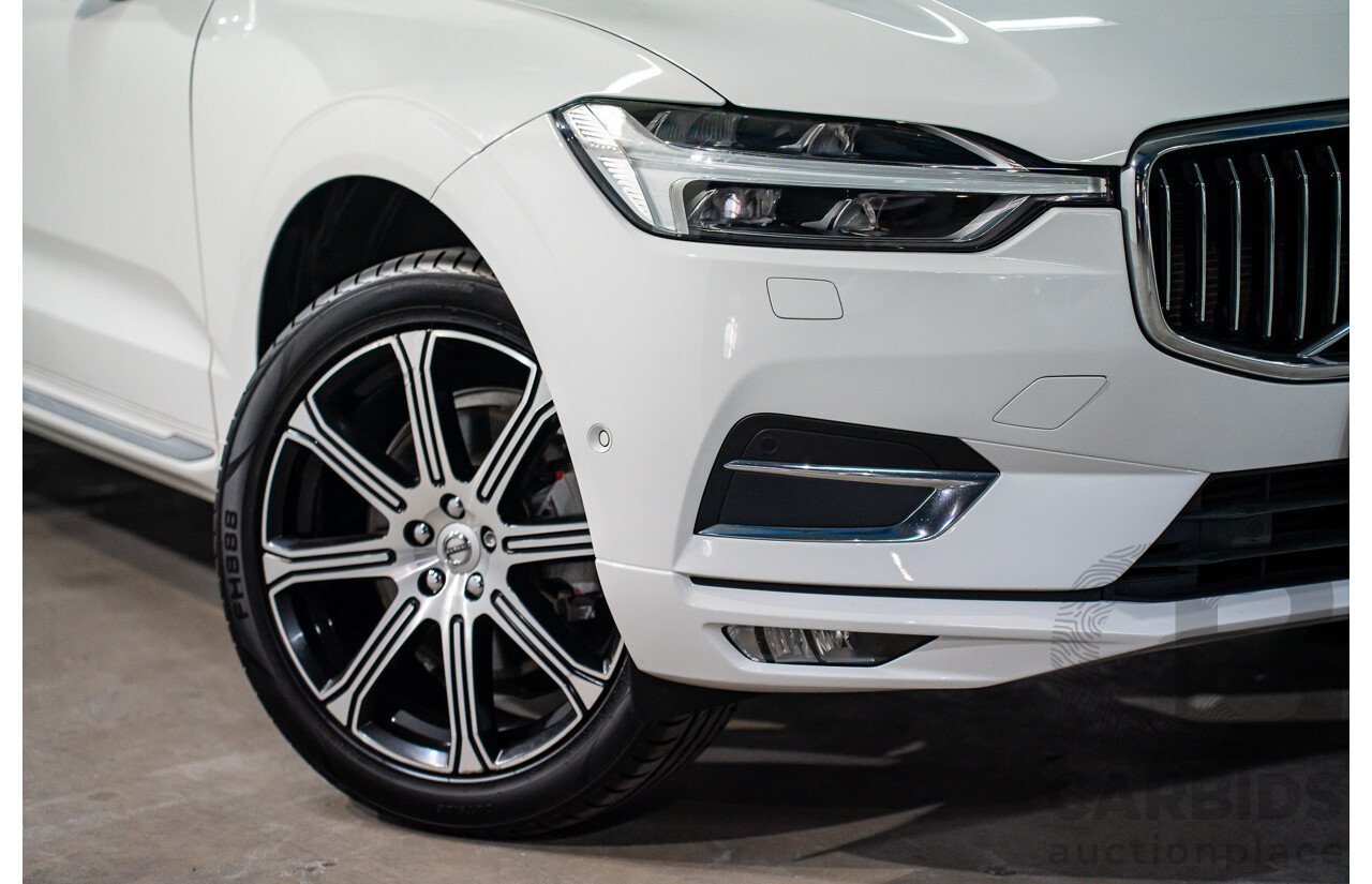 11/2017 Volvo XC60 T5 Inscription (AWD) 246 MY18 4d Wagon Ice White Turbo 2.0L