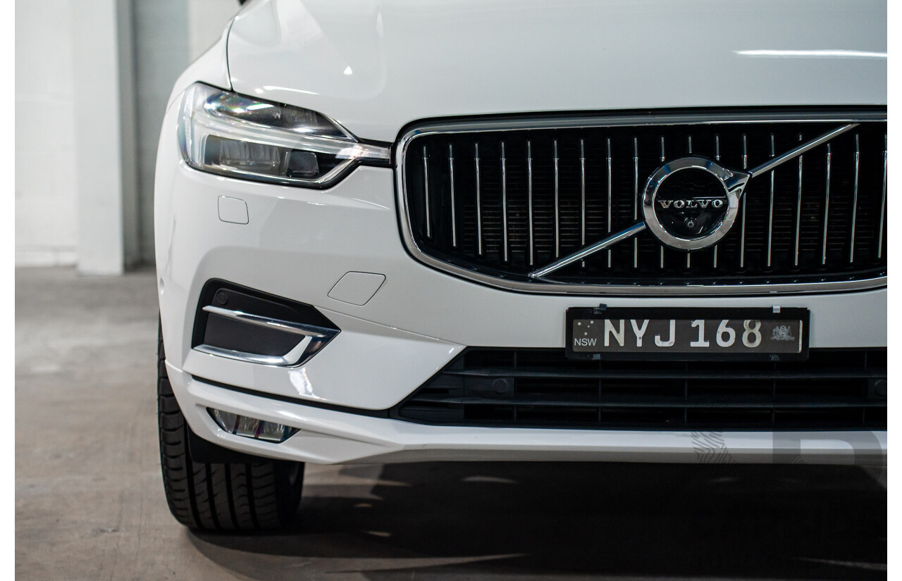 11/2017 Volvo XC60 T5 Inscription (AWD) 246 MY18 4d Wagon Ice White Turbo 2.0L