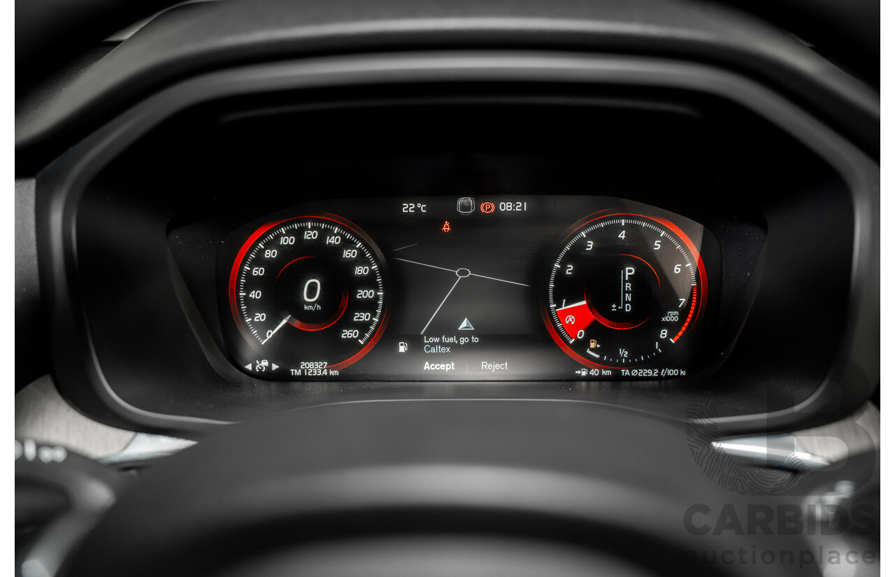 11/2017 Volvo XC60 T5 Inscription (AWD) 246 MY18 4d Wagon Ice White Turbo 2.0L