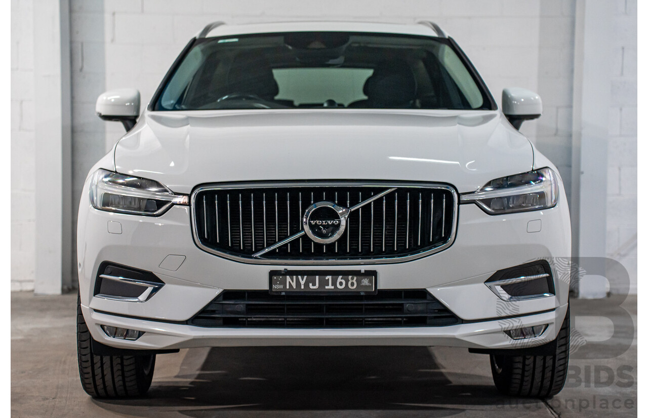 11/2017 Volvo XC60 T5 Inscription (AWD) 246 MY18 4d Wagon Ice White Turbo 2.0L