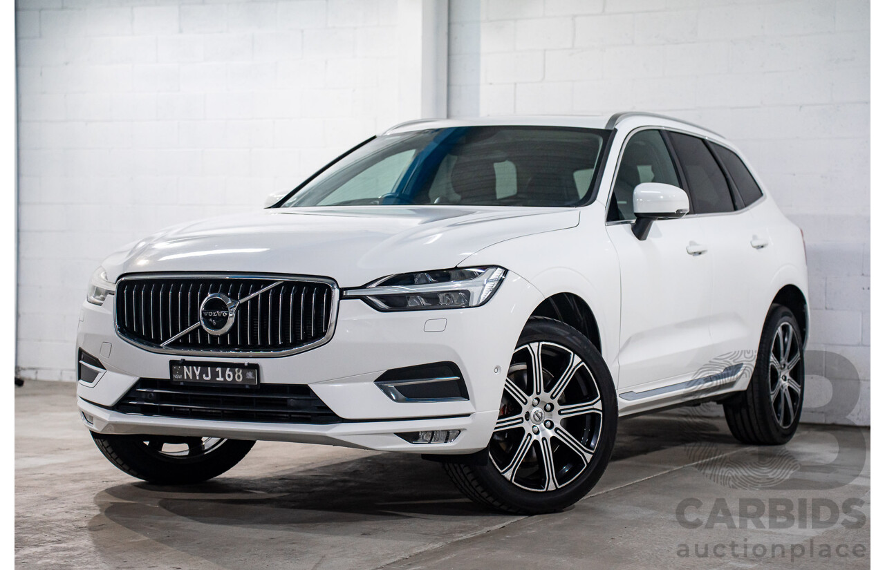 11/2017 Volvo XC60 T5 Inscription (AWD) 246 MY18 4d Wagon Ice White Turbo 2.0L