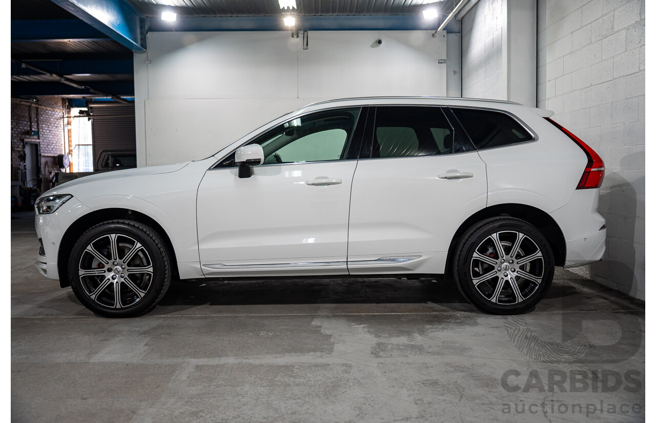 11/2017 Volvo XC60 T5 Inscription (AWD) 246 MY18 4d Wagon Ice White Turbo 2.0L