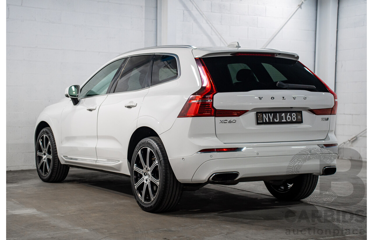 11/2017 Volvo XC60 T5 Inscription (AWD) 246 MY18 4d Wagon Ice White Turbo 2.0L