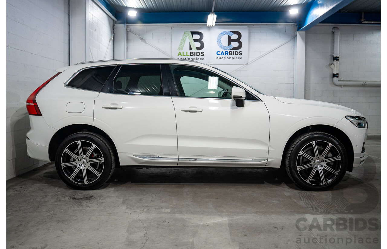 11/2017 Volvo XC60 T5 Inscription (AWD) 246 MY18 4d Wagon Ice White Turbo 2.0L