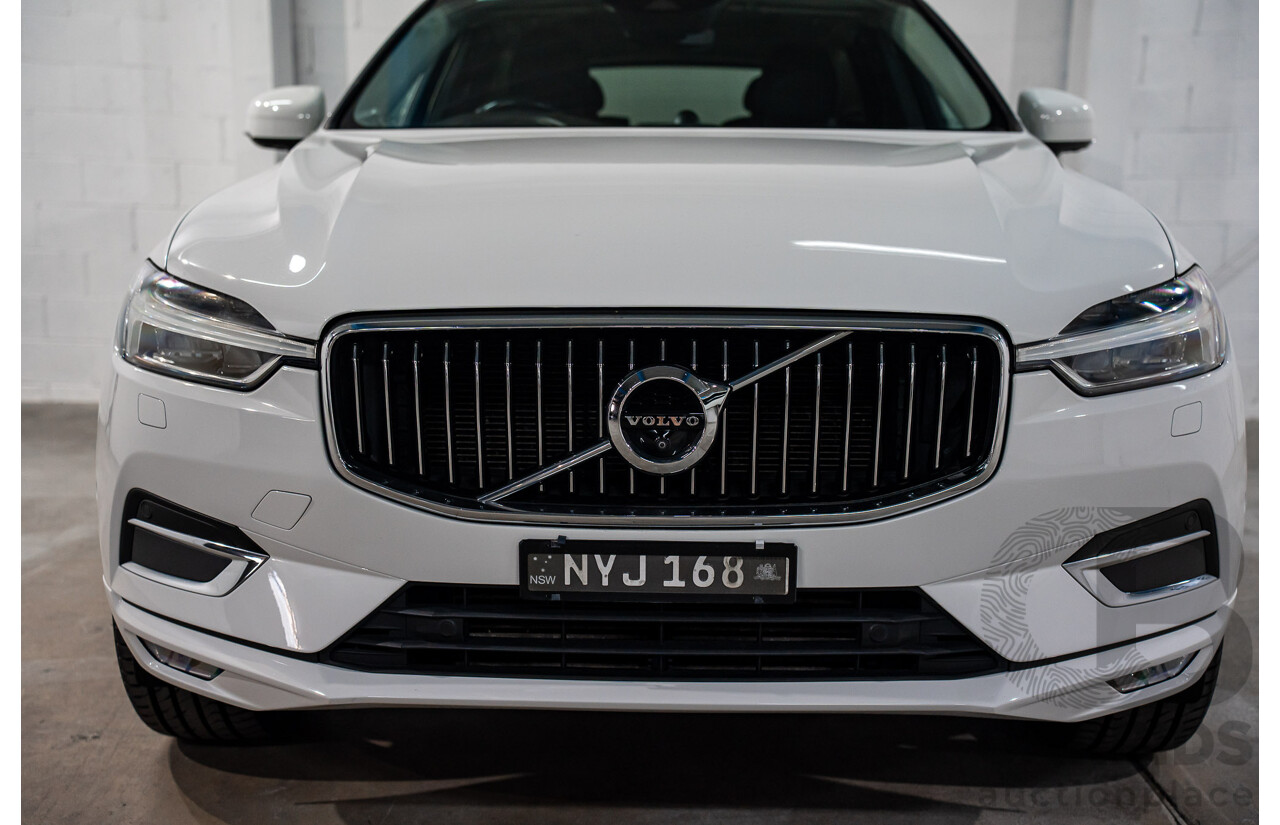 11/2017 Volvo XC60 T5 Inscription (AWD) 246 MY18 4d Wagon Ice White Turbo 2.0L