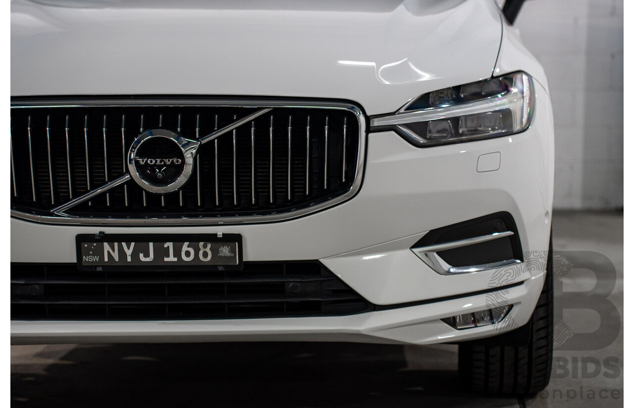 11/2017 Volvo XC60 T5 Inscription (AWD) 246 MY18 4d Wagon Ice White Turbo 2.0L