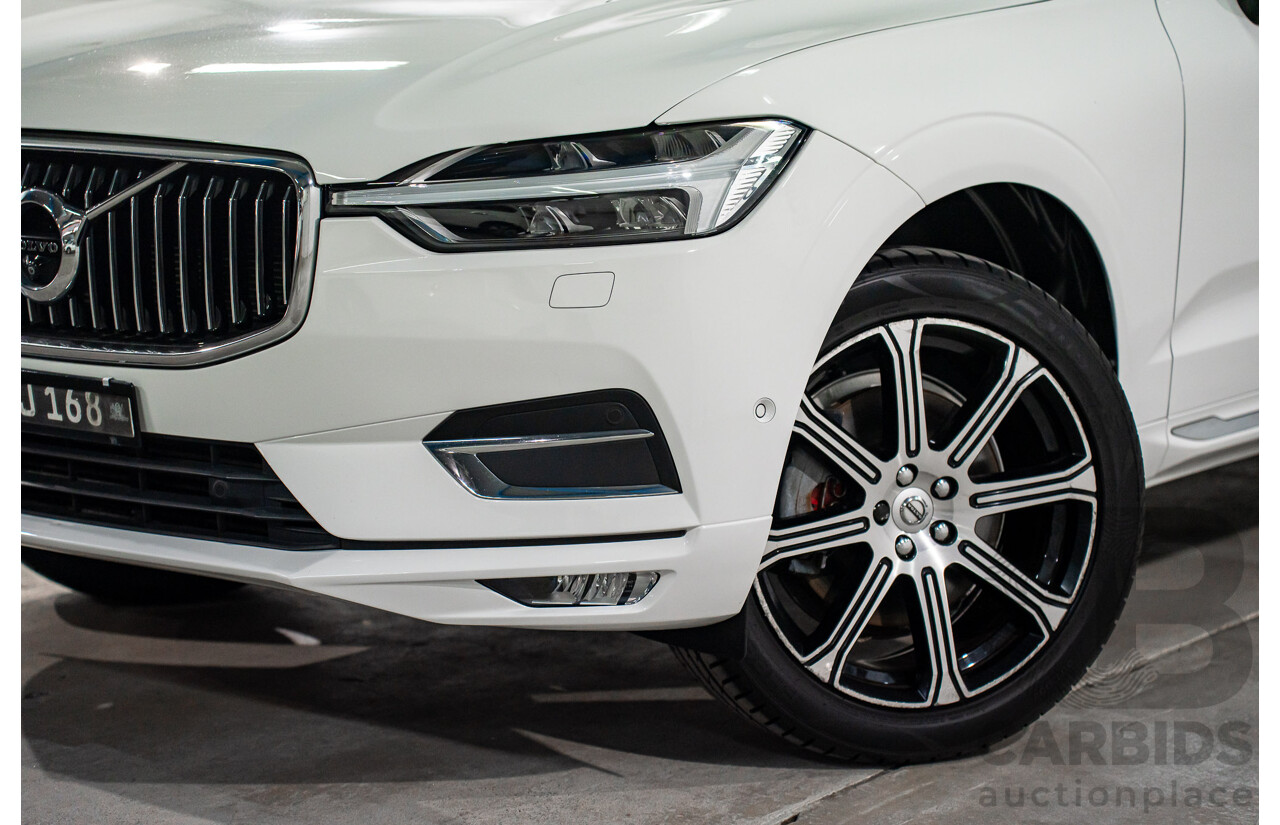 11/2017 Volvo XC60 T5 Inscription (AWD) 246 MY18 4d Wagon Ice White Turbo 2.0L