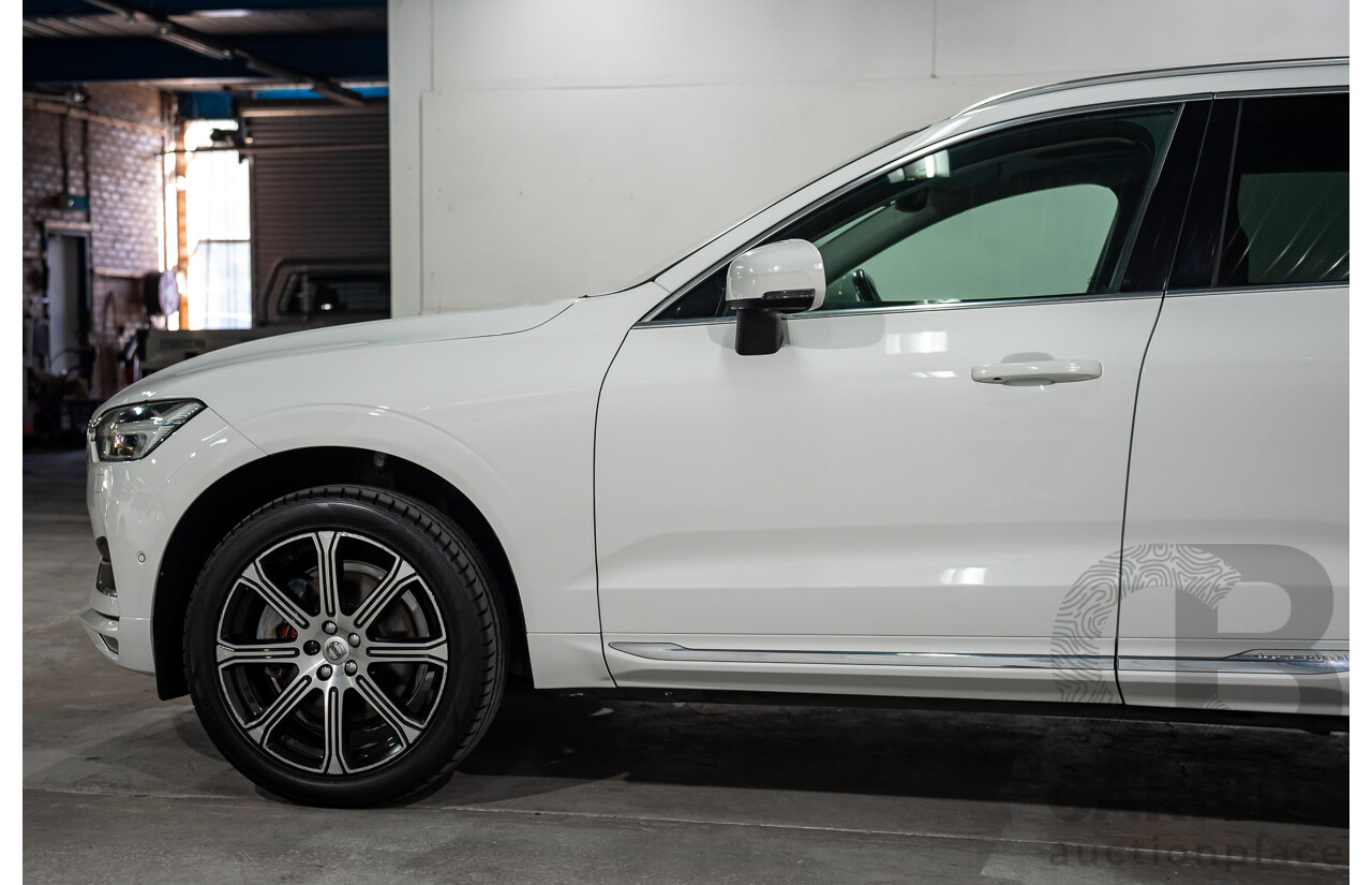 11/2017 Volvo XC60 T5 Inscription (AWD) 246 MY18 4d Wagon Ice White Turbo 2.0L